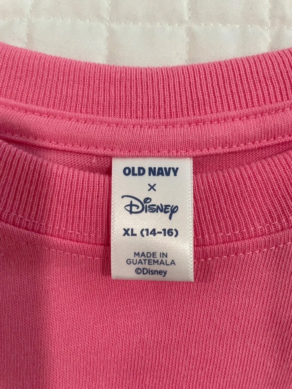 Old Navy Disney Stitch and Angel  Girl's Short Sleeve Shirt